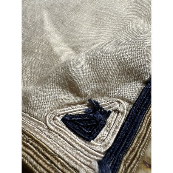 Calypso St. Barth Kai Skirt Nautilus Linen Mini Skirt Small Tan - Picture 6 of 6